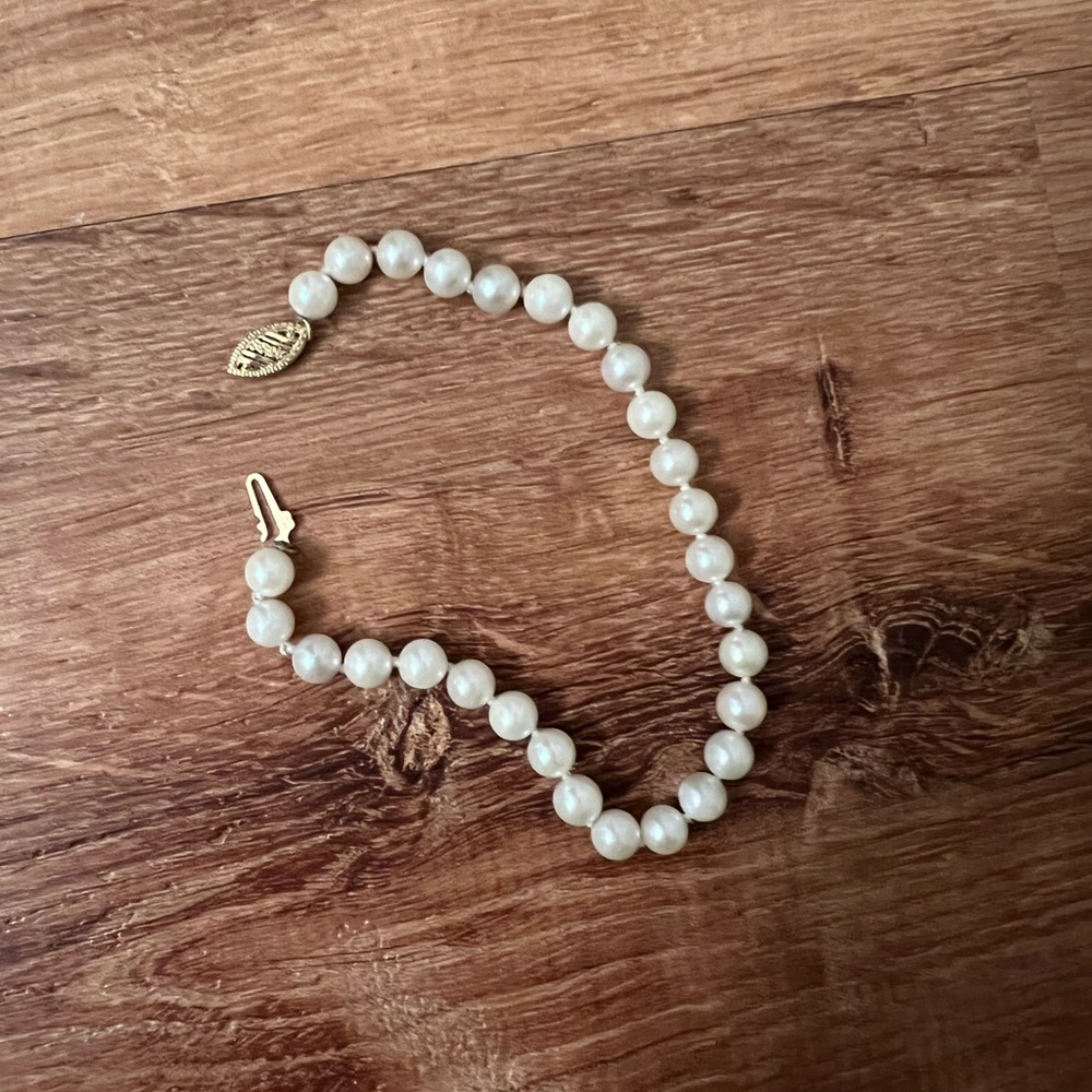 Real pearl bracelet